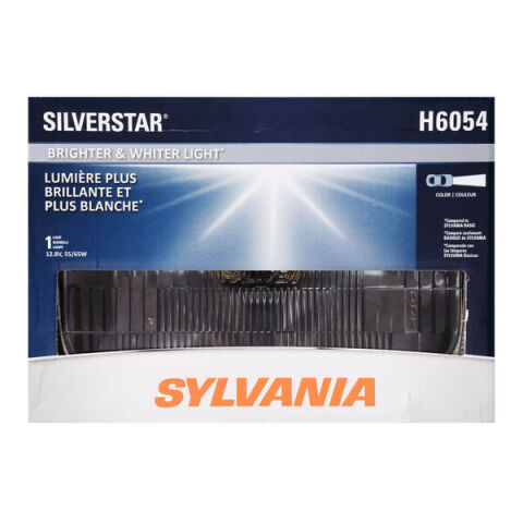 SYLVANIA H6054 SilverStar Sealed Beam Headlight, 1&nbsp;Pack