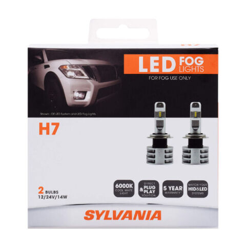 SYLVANIA H7 ZEVO LED Bulb, 2&nbsp;Pack