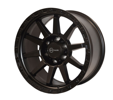 ENTHUZE FREEZE SATIN BLACK  17X9 5X127 ET+0&nbsp;CB78.1