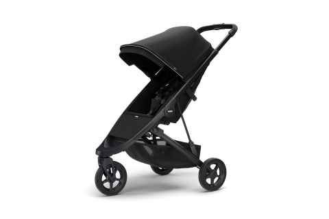 Thule Spring City stroller, Midnight Black on&nbsp;Black