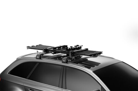 SnowPack 6 Locking Roof Mount Ski/Snowboard Carrier
