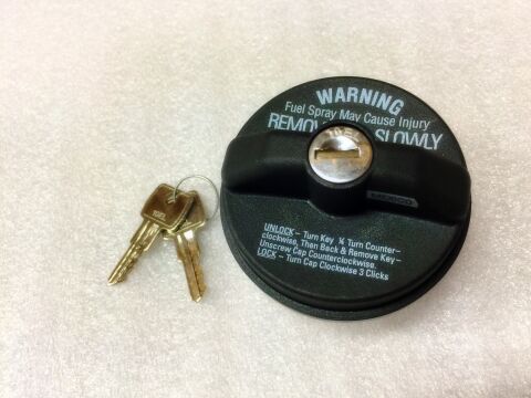 Locking Black Fuel Cap for 5410050
