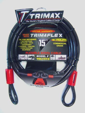 15' L X 10MM TRIMAFLEX DUAL LOOP MULTI-USE&nbsp;CABLE