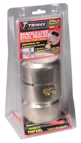 3 PACK, KEYED-ALIKE THPXL (RE-KEYABLE)