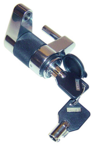 DELUXE KEY COUPLER/DOOR LATCH LOCK, (FITS COUPLERS W/ UP TO 3/4