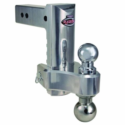 8 HD ALUMINUM Adjustable Drop Hitch, Pin &&nbsp;Clip