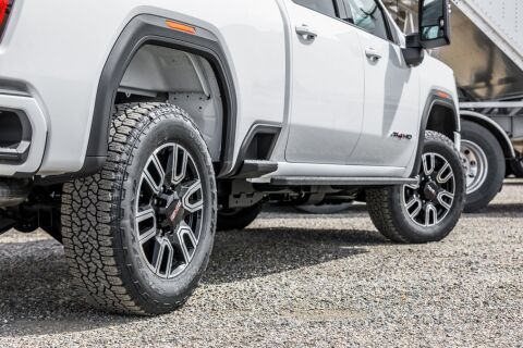 Finishing Caps For 20-25 Sierra 2500/3500HD; Front & Rear & Rear-Front