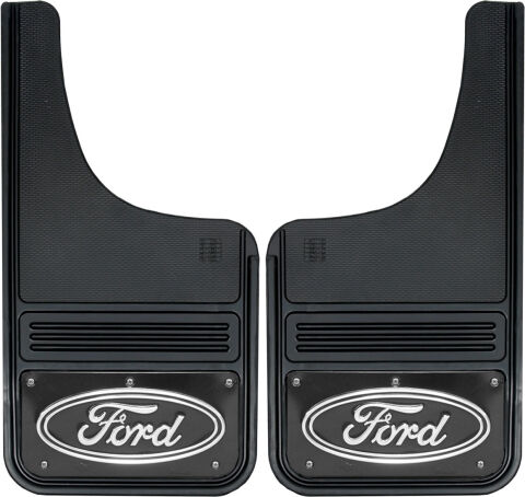 Gatorback Ford Mud Flaps - Black/Wrap