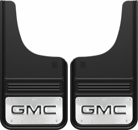 Gatorback GMC Logo Mud Flaps 12x23
