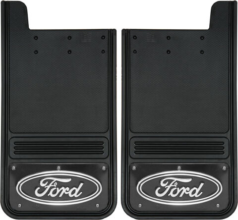 Gatorback Ford Mud Flaps - Black/Wrap