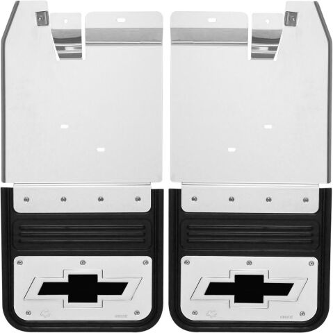 Gatorback Chevrolet CS Chevrolet Mud Flaps For 14-18 Silverado 5/8