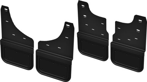 Gatorback CN Mud Flaps - No Plate For 19-25 Silverado 1500 (Not ZR2); Front &&nbsp;Rear