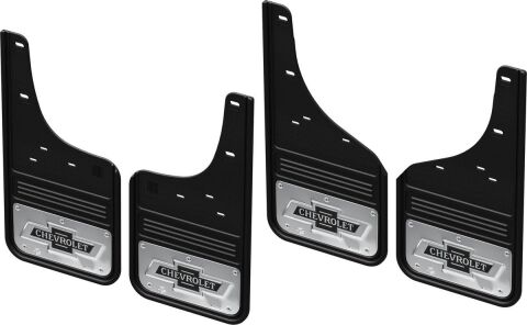 20-26 SILVERADO 2500/3500HD, FRONT & REAR GATORBACK CR CHEVROLET CLASSIC LOGO MUD&nbsp;FLAPS