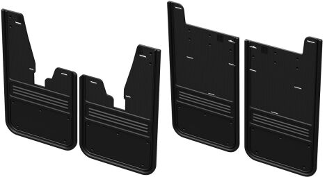 Gatorback CR Mud Flaps - No Plate For 19-24 Ram HD New Body w/ Flares; Front &&nbsp;Rear