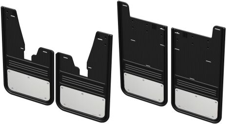 Gatorback CR Mud Flaps - SS For 19-24 Ram HD New Body w/ Flares; Front &&nbsp;Rear