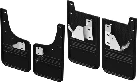 Gatorback CR Mud Flaps - No Plate For 23-25 F-250/F-350 SRW (Not Tremor); Front &&nbsp;Rear