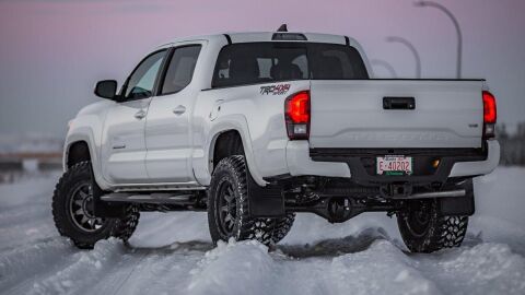Gatorback CR Mud Flaps - No Plate For 16-23 Tacoma;&nbsp;Rear