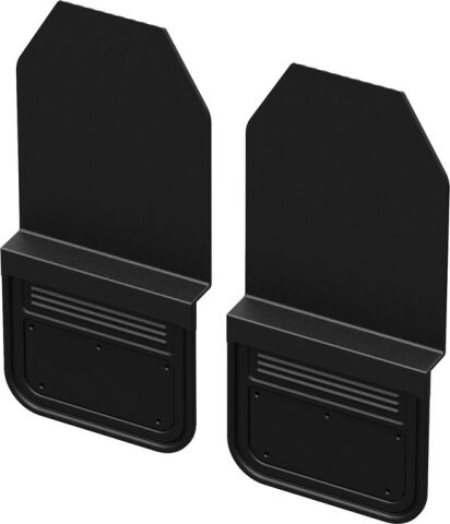 GATORBACK N OFFSET MUD FLAPS -&nbsp;BLACK