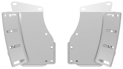 Superduty No Drill Mounting Brackets For 17-22 F-250/F350  Rear Aluminum