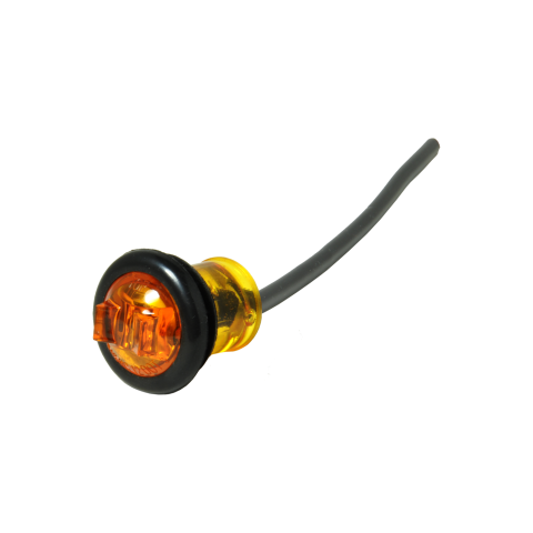 LED Compact Side Marker Lamp w/ Grommet&nbsp;Amber