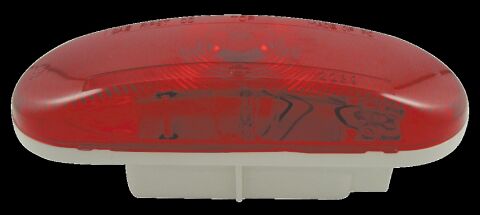 Oval STT/Park Sealed Lamp&nbsp;Red