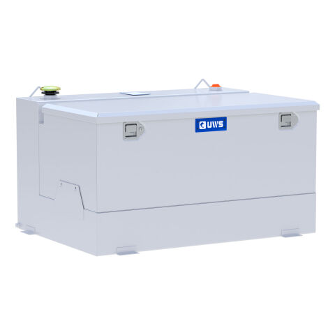 White 85-Gallon Steel-Aluminum Combo Transfer&nbsp;Tank