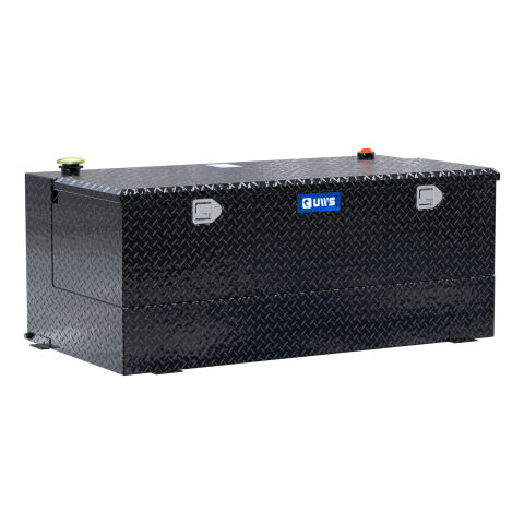 Gloss Black 100-Gallon Combo Aluminum Transfer&nbsp;Tank