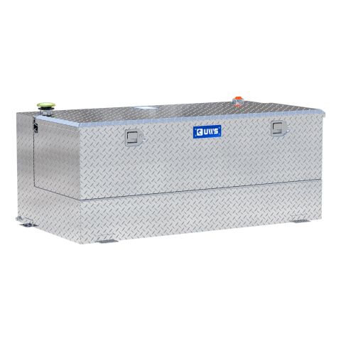 100-Gallon Combo Bright Aluminum Transfer&nbsp;Tank