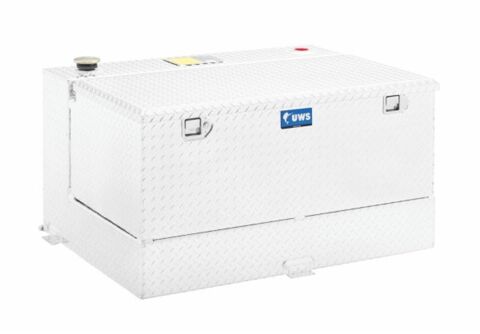 Gloss Black 45-Gallon Combo Aluminum Transfer&nbsp;Tank