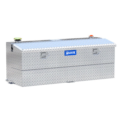 45-Gallon Combo Bright Aluminum Transfer&nbsp;Tank