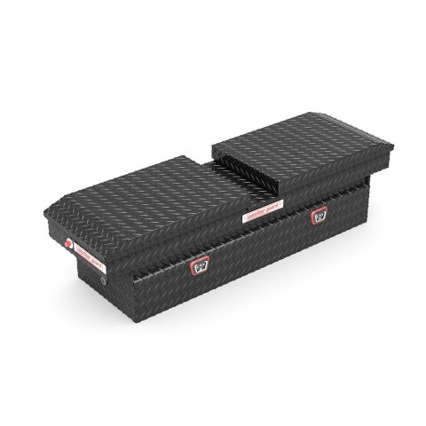 Gull Wing Box, Aluminum, Full Standard, 11.3 cu ft Gloss Black ARMOR TUF? Powder Coat&nbsp;Finish