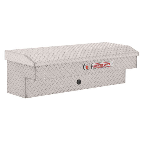 41IN LO-SIDE BOX, ALUMINUM,CLEAR, 3.0 CU&nbsp;FT