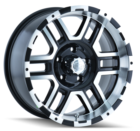 179 BLK/MACH 17X8 6X135&nbsp;+10MM