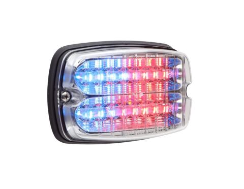 M6 LED FLASHER AMB W/CLR&nbsp;LENS