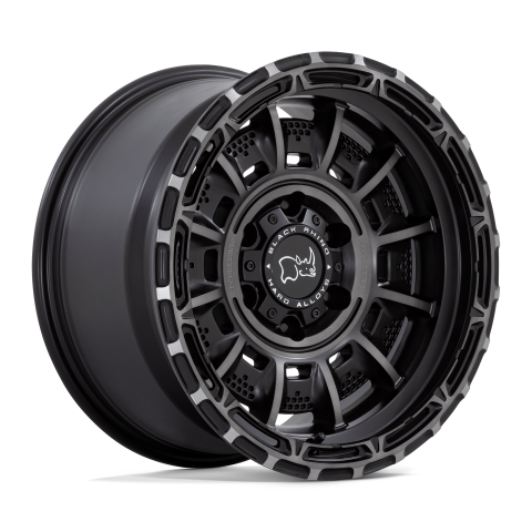 BR002 17X9 6X5.5 M-BLK GRY-TINT -12MMBLACK RHINO LEGION MATTE BLACK GRAY&nbsp;TINT