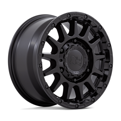 BR003 16X8 5X130 M-BLK 38MMBLACK RHINO SEQUOIA MATTE&nbsp;BLACK