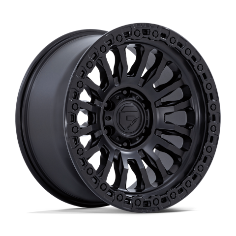 D857 17X9 6X5.5 M-BLK G-BLK 1MMFUEL 1PC FC857 RINCON MATTE BLACK W/ GLOSS BLACK&nbsp;L