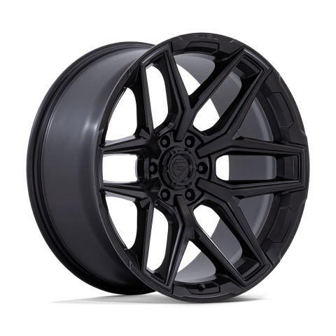 D854 22X10 6X5.5 BLK-OUT -18MMFUEL 1PC FLUX BLACKOUT