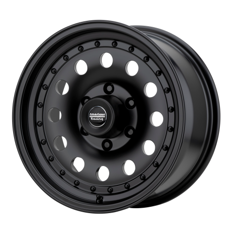 American Racing AR62 15X7 5X4.5 S-BLK&nbsp;-6MM