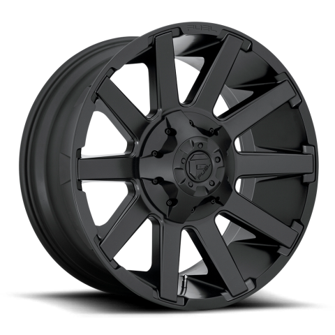Fuel 1PC D437 20X9 8X6.5 S-BLK&nbsp;01MM