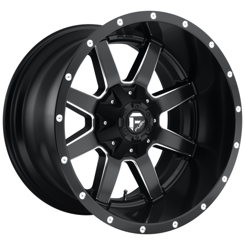 Fuel 1PC D538 20X10 8X170 MT-BLK-MIL&nbsp;-18MM