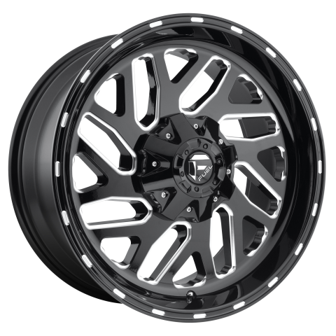 Fuel 1PC D581 20X10 5X4.5/5.0 GL-BLK-MIL&nbsp;-18MM