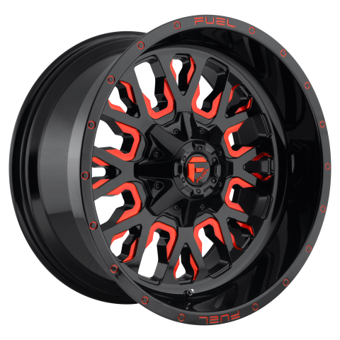 Fuel 1PC D612 17X9 5X4.5/5.0 GL-BLK-RTTC&nbsp;-12MM