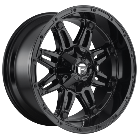 Fuel 1PC D625 20X10 6X135/5.5 GL-BLK&nbsp;-18MM