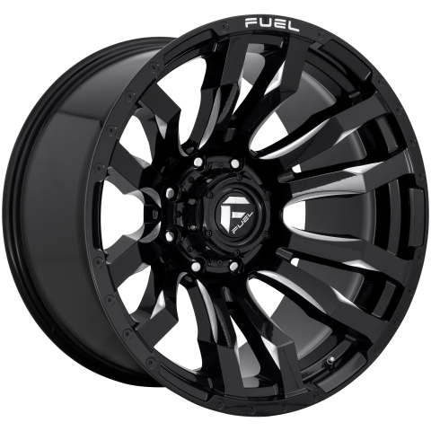 Fuel 1PC D673 20X8.25 8X6.5 GL-BLK-MIL&nbsp;105MM