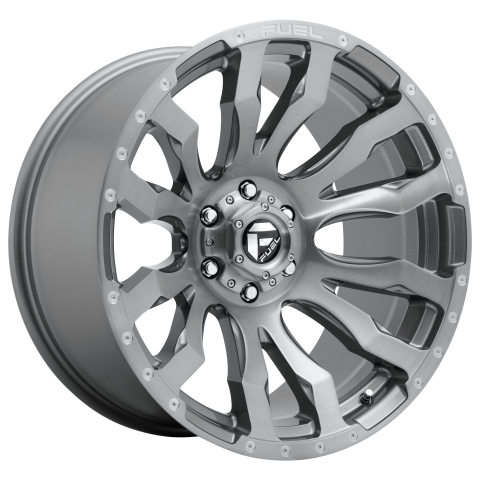 Fuel 1PC D693 20X10 8X6.5 BRSH-GNMTL-TTC&nbsp;-18MM