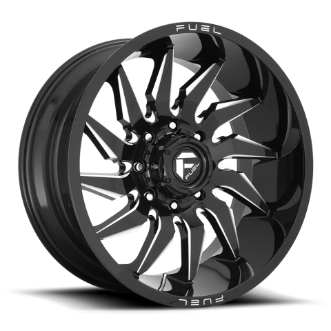 Fuel 1PC D744 20X10 6X5.5 GL-BLK-MIL&nbsp;-18MM