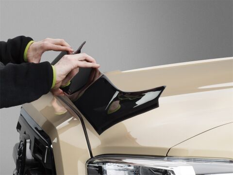 Low Profile Aerodynamic Hood Protector