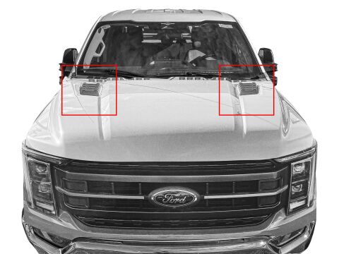 Low Profile Aerodynamic Hood Protector