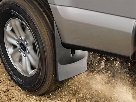 25+ Ram 1500 w/ OE Fender Flares - No-Drill MudFlaps - Rear&nbsp;Pair
